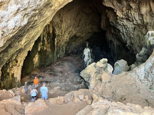 Grotte de Skotino près de Gouves, en Crète