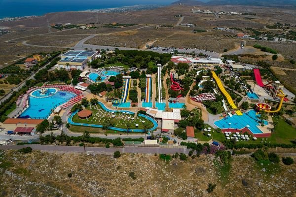 Parc aquatique Watercity près de Gouves, en Crète