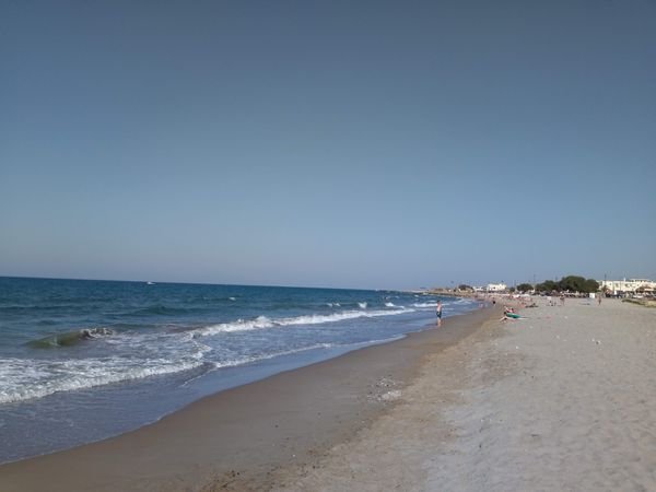 Plage d'Aposelemis près de Gouves, en Crète