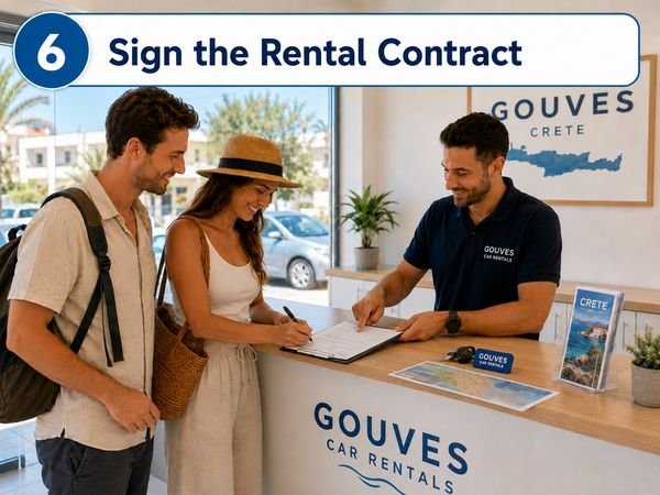 Signer le contrat de location